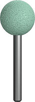 641-299 Шарошка абразивная ПРАКТИКА карбид кремния, шарообразная 25мм, хвост 6мм, блистер