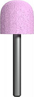 641-152 Шарошка абразивная ПРАКТИКА оксид алюминия, закругленная 25х25 мм, хвост 6 мм, блистер