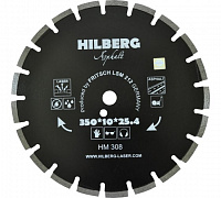 HM308 Hilberg Диск алмазный отрезной Hard Materials Лазер асфальт 350*25,4*12