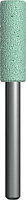 641-404 Шарошка абразивная ПРАКТИКА карбид кремния, цилиндрическая 10х32 мм, хвост 6 мм, блистер