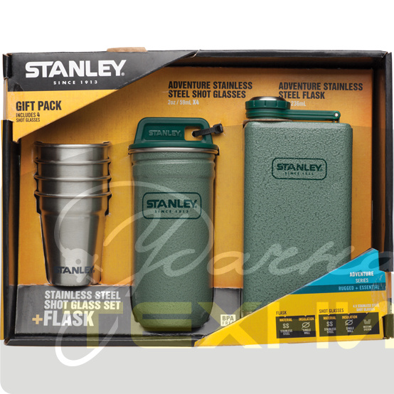 10-01883-002 Посуда Stanley Набор стопок + фляга
