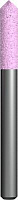 641-169 Шарошка абразивная ПРАКТИКА оксид алюминия, цилиндрическая заостренная  6х27 мм, хвост 6 мм,