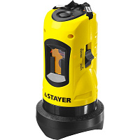 34960 SLL-1  Stayer LASERMAX Нивелир лазерный линейн, 360°, дальн. 10м, точн. +/-0,5 мм/м, 3 режима