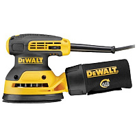 DWE6423-QS Dewalt Эксцентриковая шлифмашина  280Вт,125мм,8000-12000об/мин,1,28кг