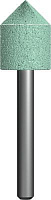 641-336 Шарошка абразивная ПРАКТИКА карбид кремния, цилиндрическая заостренная 18х22 мм, хвост 6 мм,