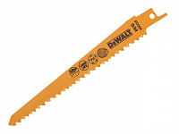 DT2359-QZ Пилки для саб ножовки DeWalt BiM дер 152x4.2mm S611DF 5шт