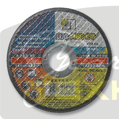 Диск отрезной Luga 150x2,5x22 A 30 S BF 80 сталь  