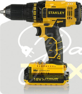 Безударная дрель-шуруповерт SCD20C2K STANLEY