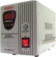 АСН-2000/1-Ц Стабилизатор Ресанта цифровой 140-260В, 5,75кг, 50/60Гц, 5-7мс, 140х170х237мм