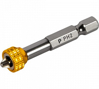 915-618 Бита отверточная Практика с магнитным кольцом Профи PH-2х50мм (2шт) блистер
