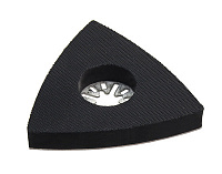 240-409 Насадка для МФИ ПРАКТИКА подошва дельта, VELCRO,  БЕЗ отверстий, для шлифлистов 80 мм