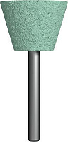 641-381 Шарошка абразивная ПРАКТИКА карбид кремния, трапециевидная 35х25 мм, хвост 6 мм, блистер