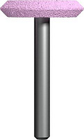 641-237 Шарошка абразивная ПРАКТИКА оксид алюминия, дисковая 32х6 мм, хвост 6 мм, блистер