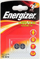 241651 Элемент питания Energizer Alkaline LR44/A76 G13 BL2