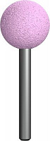 641-138 Шарошка абразивная ПРАКТИКА оксид алюминия, шарообразная 25 мм, хвост 6 мм, блистер