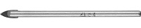 2986-04 STAYER Сверло по кафелю, керамике, стеклу, с двумя режущими лезвиями, цилиндр. хвостовик 4мм