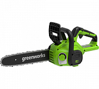 G24CS25 Greenworks Пила цепная аккум. 24B, 25 см ,без АКБ и ЗУ