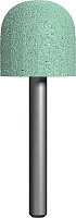 641-312 Шарошка абразивная ПРАКТИКА карбид кремния, закругленная 25х25 мм, хвост 6 мм, блистер