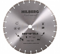 HM109 Hilberg Диск алмазный отрезной Hard Materials Лазер 400*25,4*12